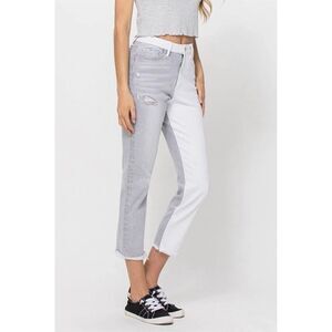 Flying Monkey Women's High Rise Distressed Jeans Size 27 Multicolor